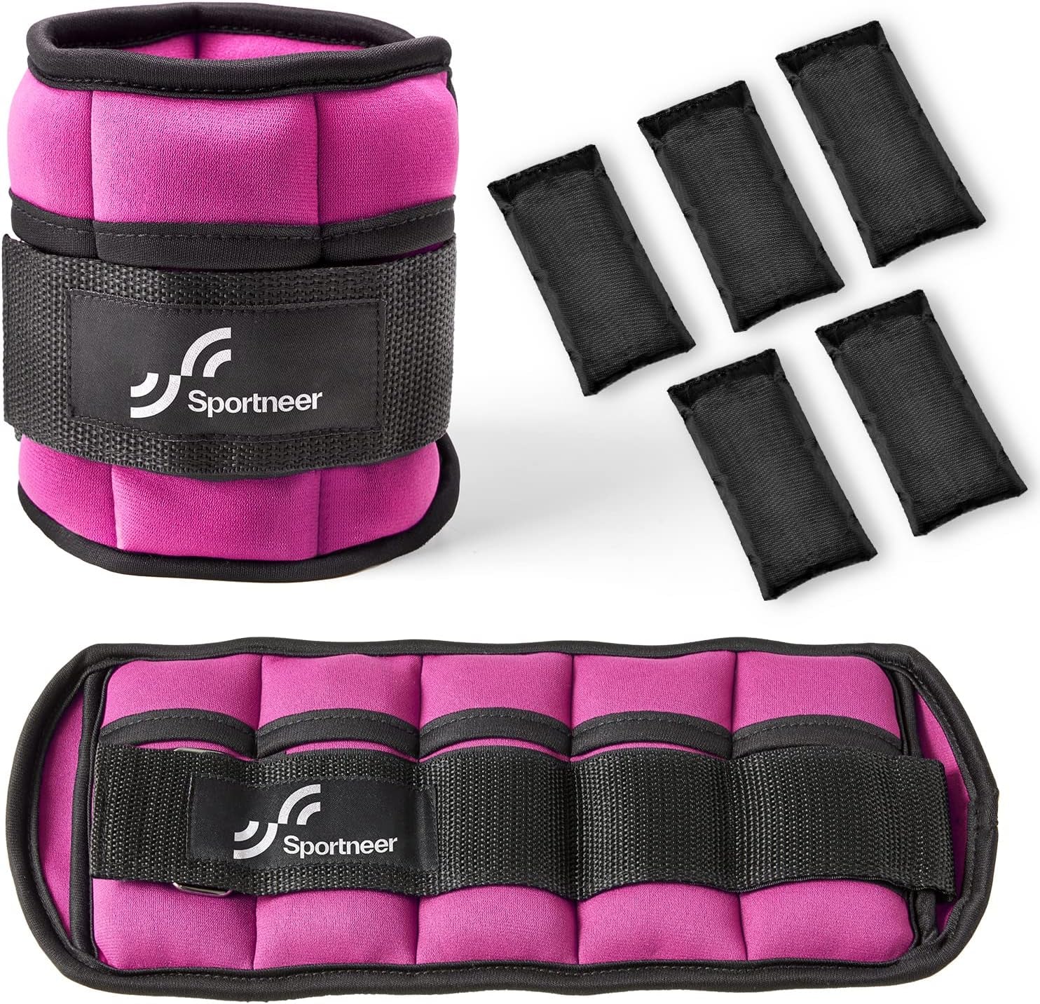 Adjustable Ankle and Wrist Weights for Women - Available in Pairs of 4 lbs and 13 lbs