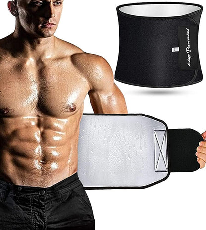 Men's and Women's Waist Trainer for Fat Reduction and Enhanced Sweat Band